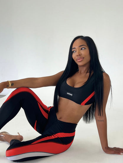 VARENNE Sports Bra Red