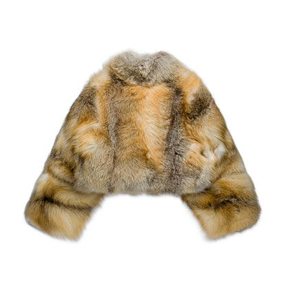 Brown Fox Fur Jacket