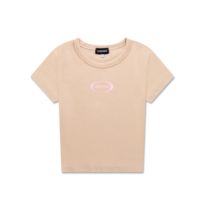 Beige Baby Tee